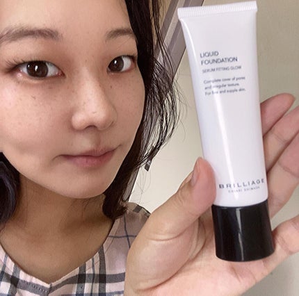 リキッドファンデーション セラム フィッティング グロウ/ブリリアージュ/リキッドファンデーションを使ったクチコミ(6枚目)