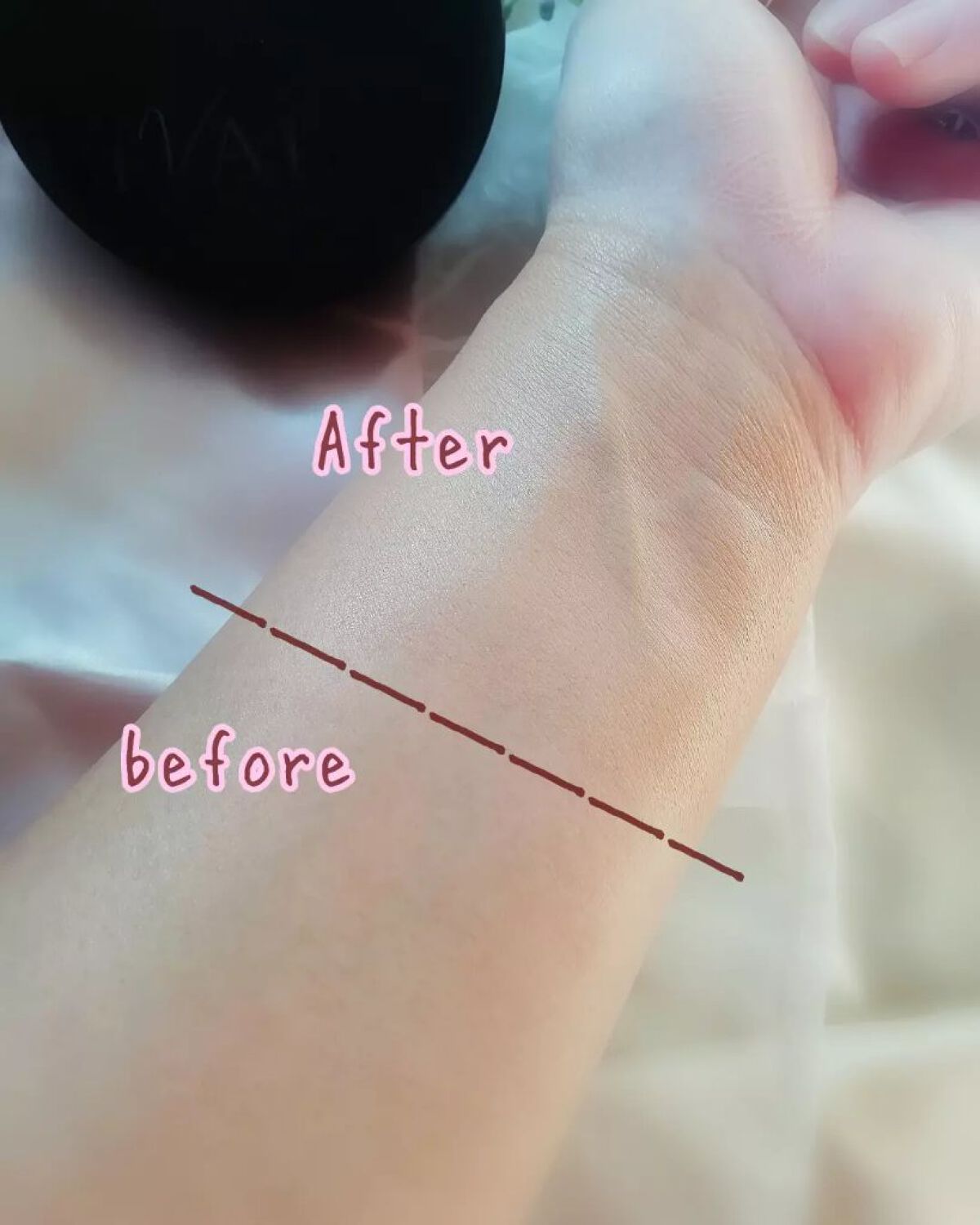 ベルベットジュエルクッション/BIVABOO/クッションファンデーションを使ったクチコミ(7枚目)