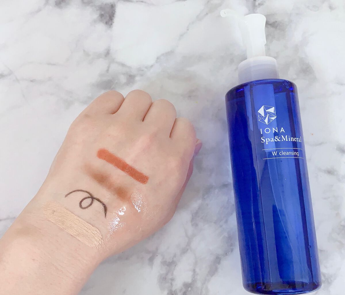 Wクレンジング /イオナ スパ&ミネラル/オイルクレンジングを使ったクチコミ(5枚目)