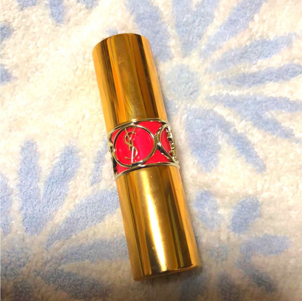 ルージュ ヴォリュプテ シャイン/YVES SAINT LAURENT BEAUTE/口紅を使ったクチコミ（2枚目）