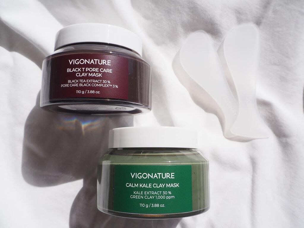 ブラックティーポアクレイマスク /VIGONATURE/洗い流すパック・マスクを使ったクチコミ（1枚目）