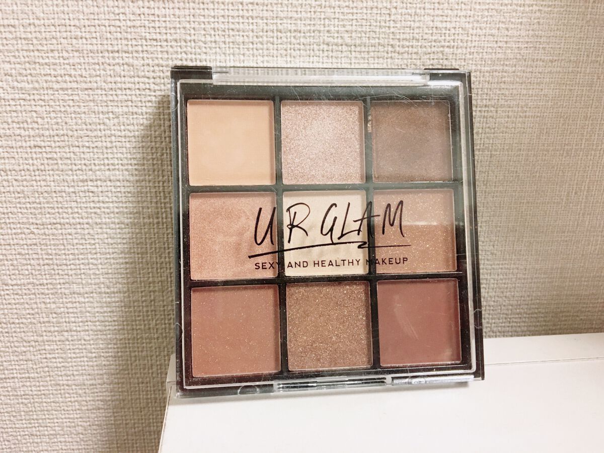 UR GLAM　BLOOMING EYE COLOR PALETTE/U R GLAM/アイシャドウパレットを使ったクチコミ（1枚目）