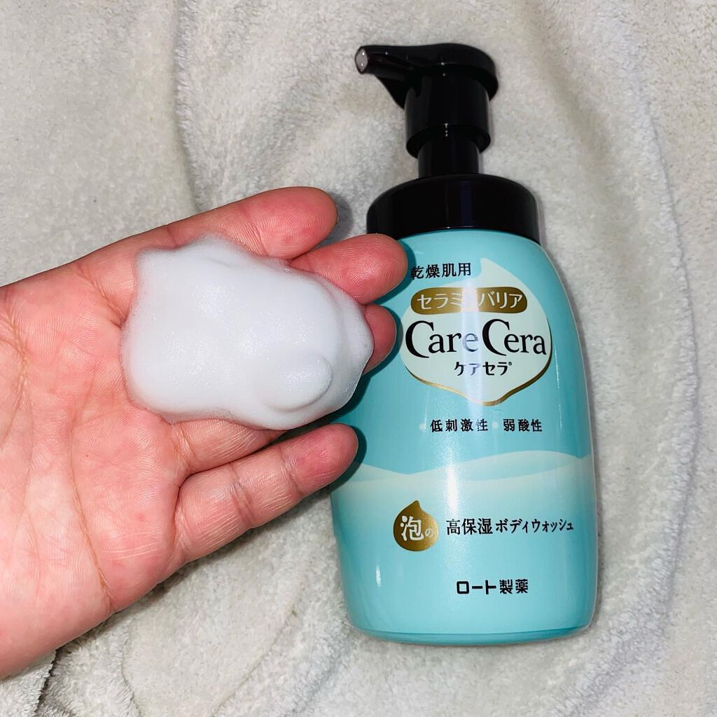 泡の高保湿ボディウォッシュ/ケアセラ/ボディソープを使ったクチコミ(5枚目)
