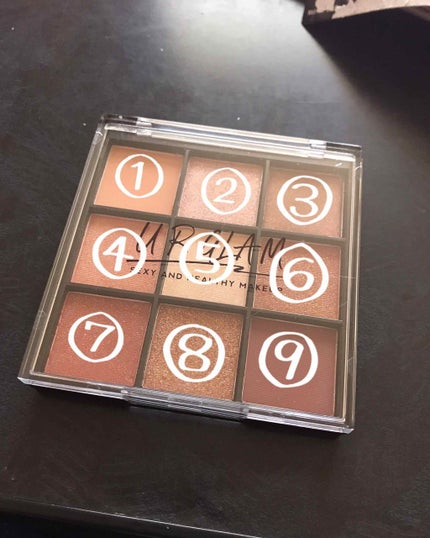 UR GLAM BLOOMING EYE COLOR PALETTE/U R GLAM/アイシャドウパレットを使ったクチコミ(1枚目)