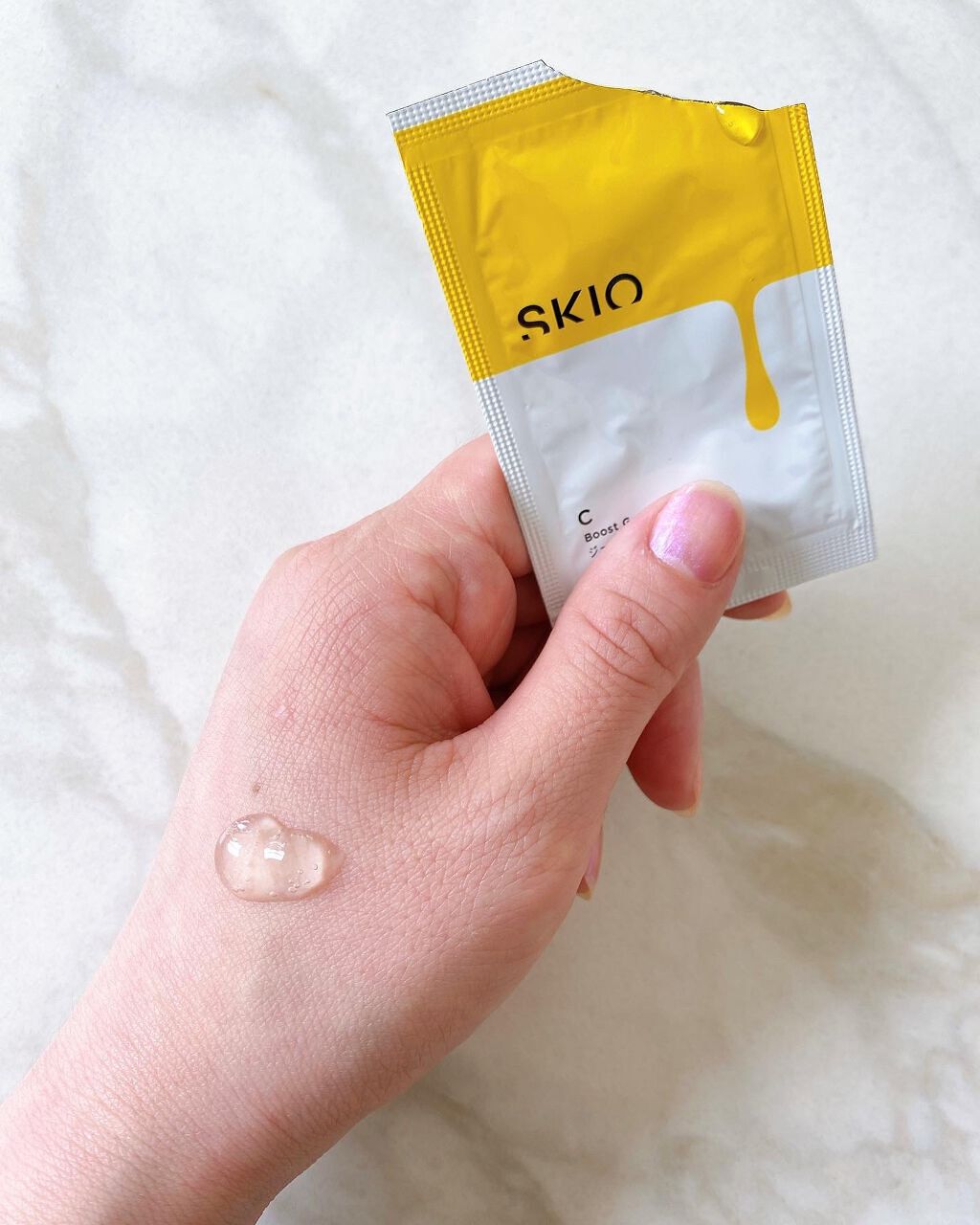 VC ブーストジェルウォッシュ/SKIO/その他洗顔料を使ったクチコミ（2枚目）