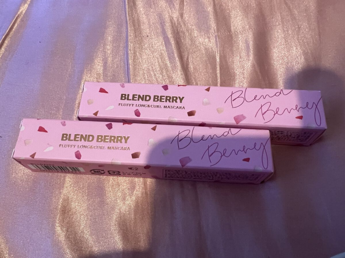 フラッフィー ロング＆カール マスカラ/BLEND BERRY/マスカラを使ったクチコミ（1枚目）