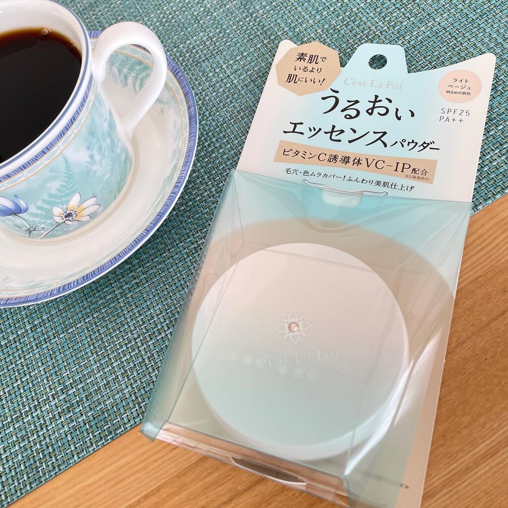 エッセンスパウダー		/セラフォア/プレストパウダーを使ったクチコミ（2枚目）