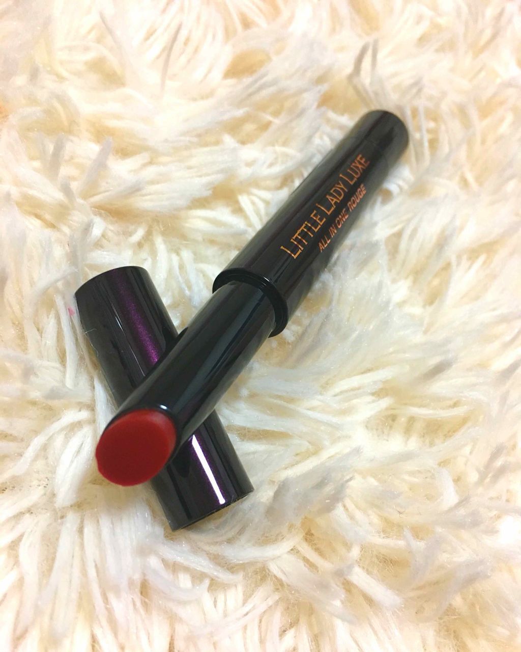 オールインワンルージュ/リトルレディ リュクス/リップグロスを使ったクチコミ(2枚目)
