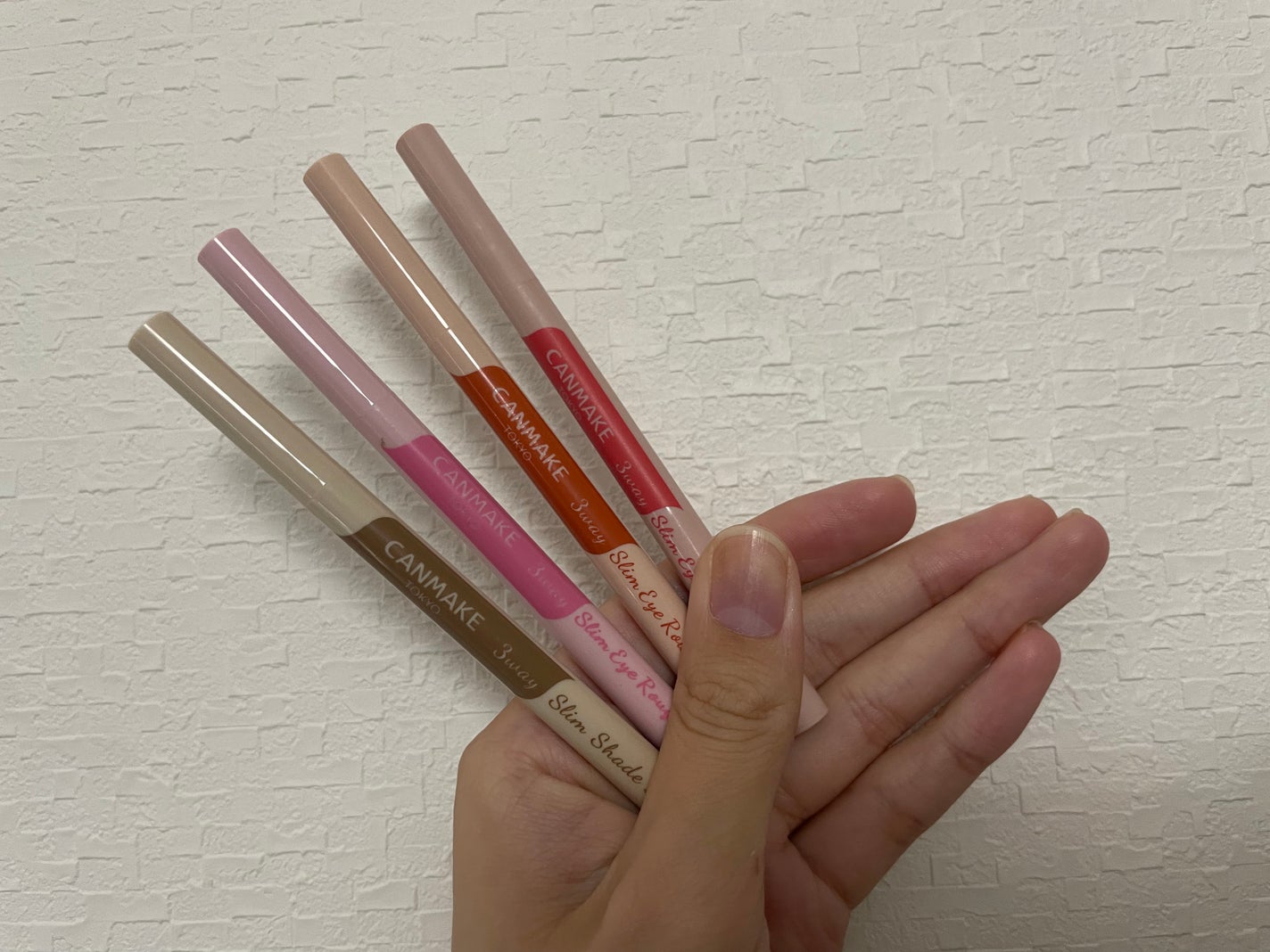 3wayスリムシェードライナー/キャンメイク/リキッドアイライナーを使ったクチコミ(1枚目)