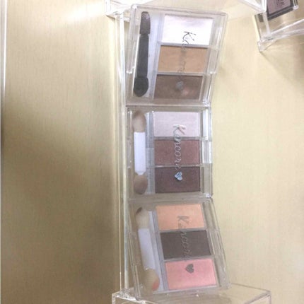 カンコレアイシャドウ/DAISO/アイシャドウパレットを使ったクチコミ(1枚目)