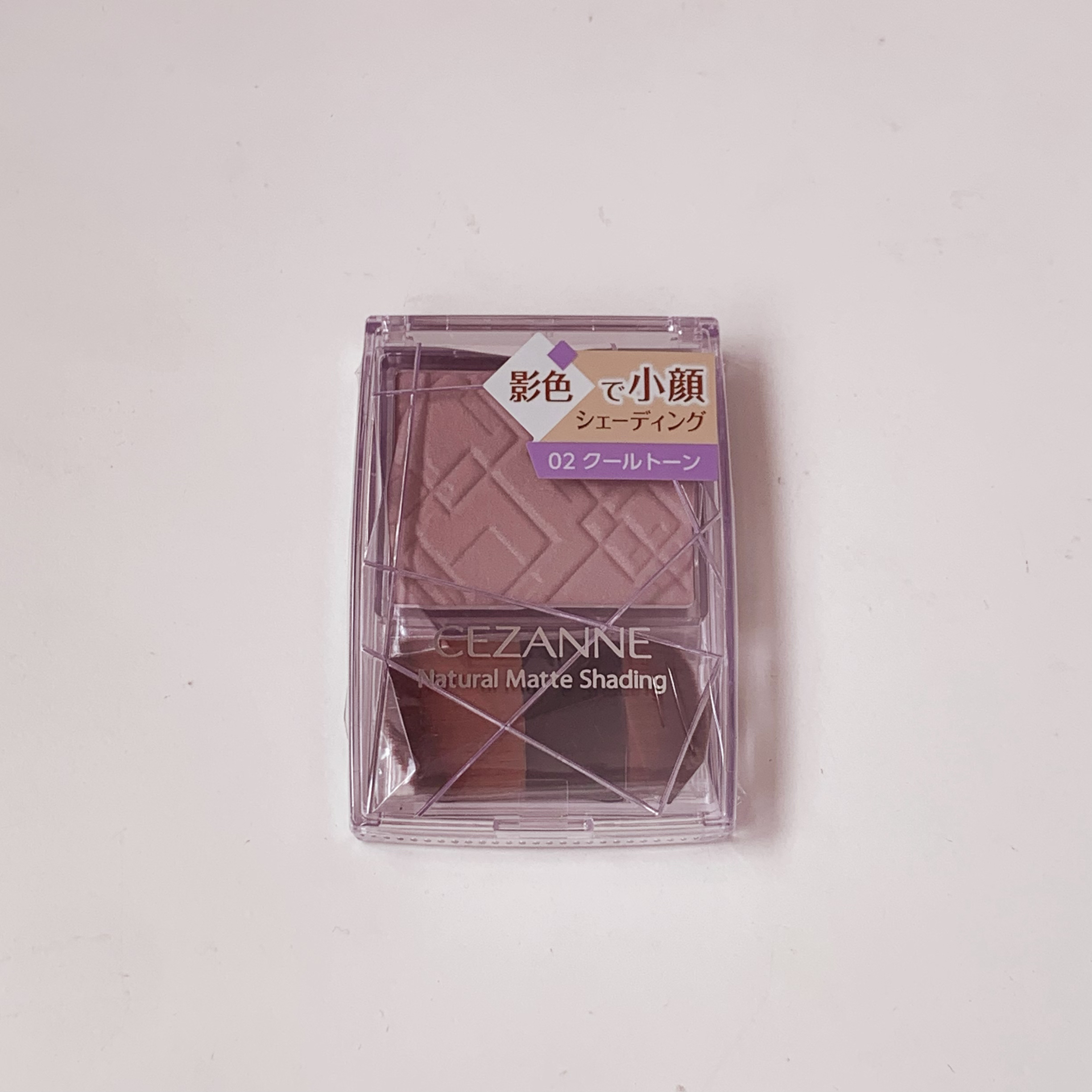 ナチュラルマットシェーディング/CEZANNE/シェーディングを使ったクチコミ（1枚目）