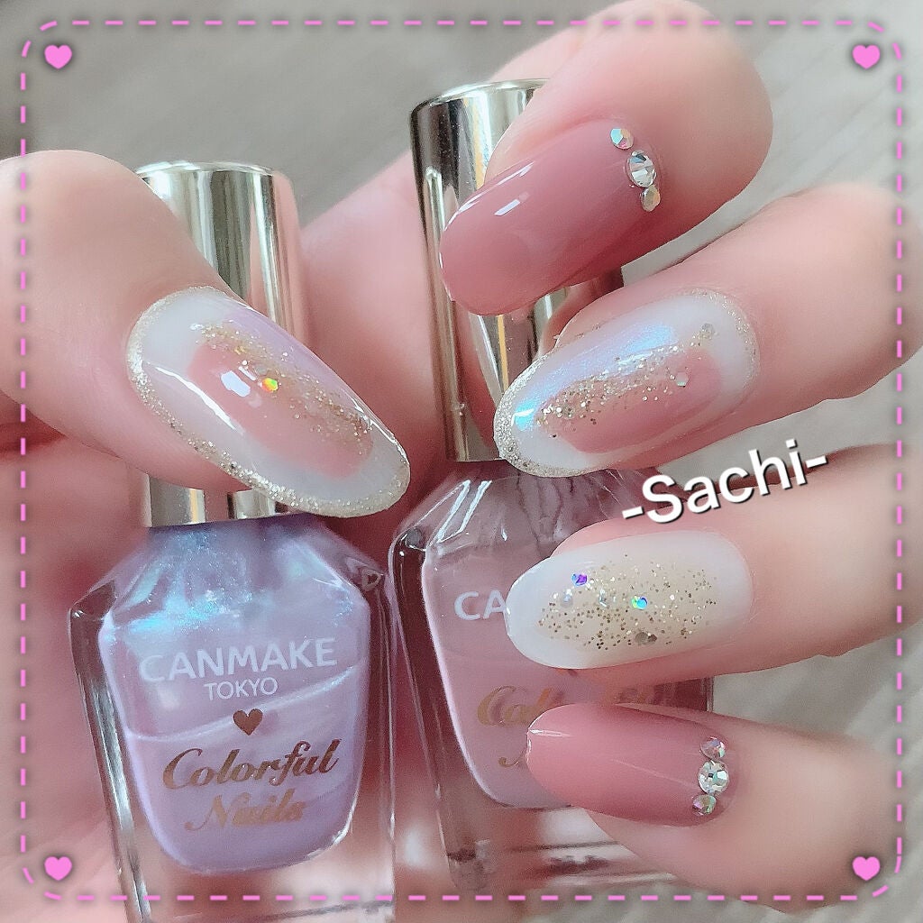 カラフルネイルズ/キャンメイク/マニキュアを使ったクチコミ(2枚目)