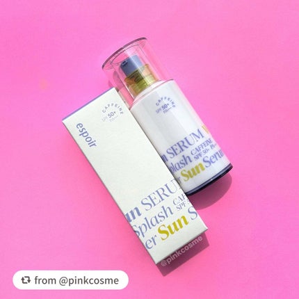 エスポア ウォータースプラッシュサンセラム/espoir/日焼け止めクリームを使ったクチコミ(5枚目)