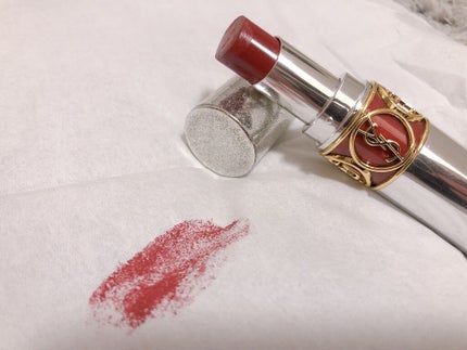 ルージュ ヴォリュプテ ロックシャイン/YVES SAINT LAURENT BEAUTE/口紅を使ったクチコミ(2枚目)