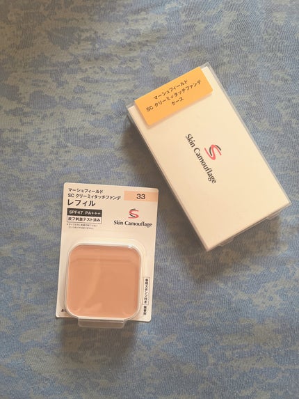 マーシュフィールド SC クリーミィタッチファンデ/マーシュ・フィールド/クリーム・エマルジョンファンデーションを使ったクチコミ(2枚目)