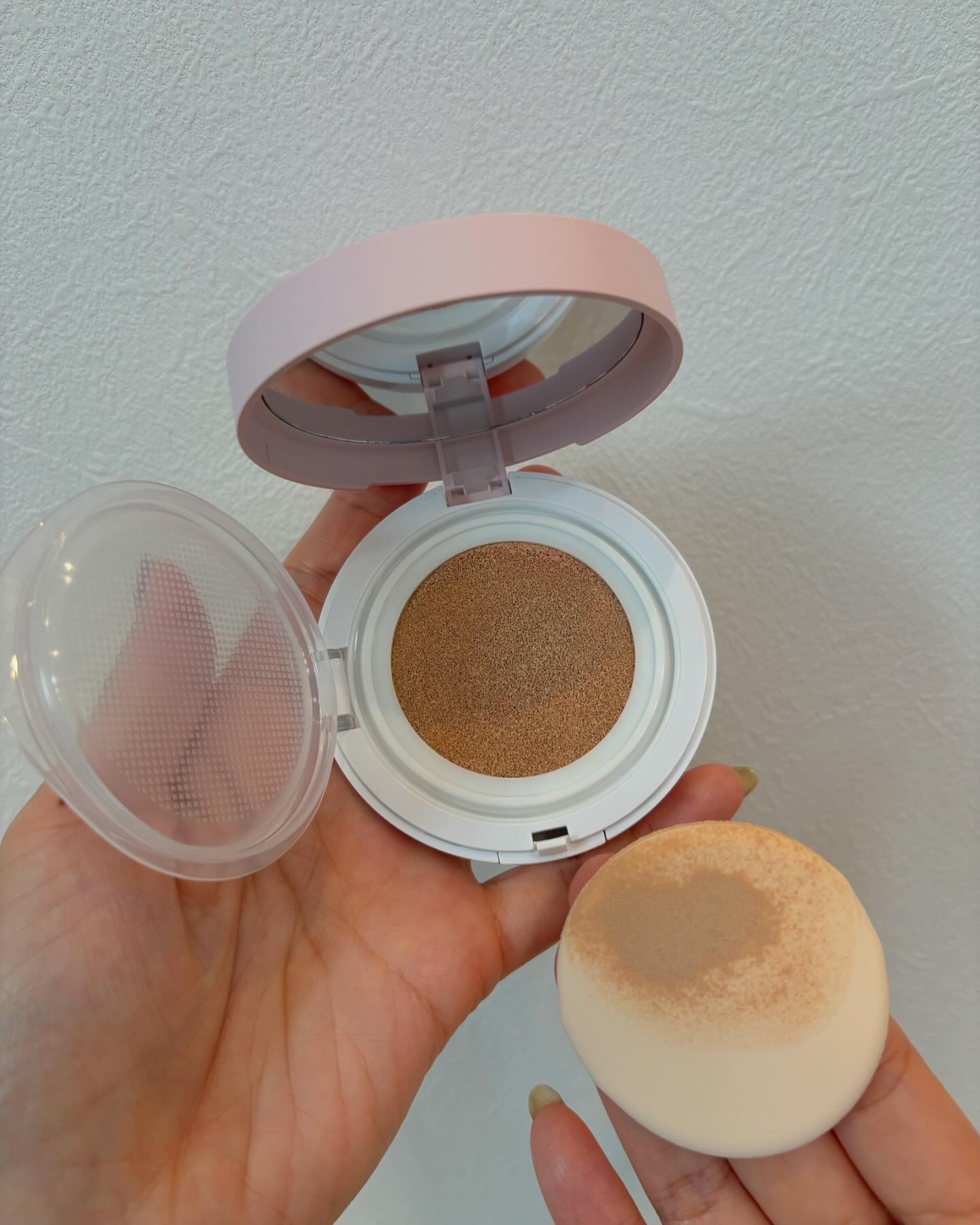 F5 リフレッシュクッション/keybo/クッションファンデーションを使ったクチコミ（3枚目）