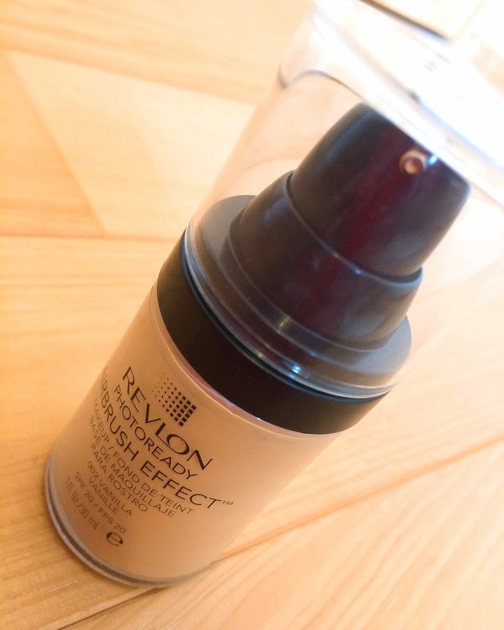 フォトレディ エアブラッシュ エフェクト メイクアップ/REVLON/リキッドファンデーションを使ったクチコミ(1枚目)