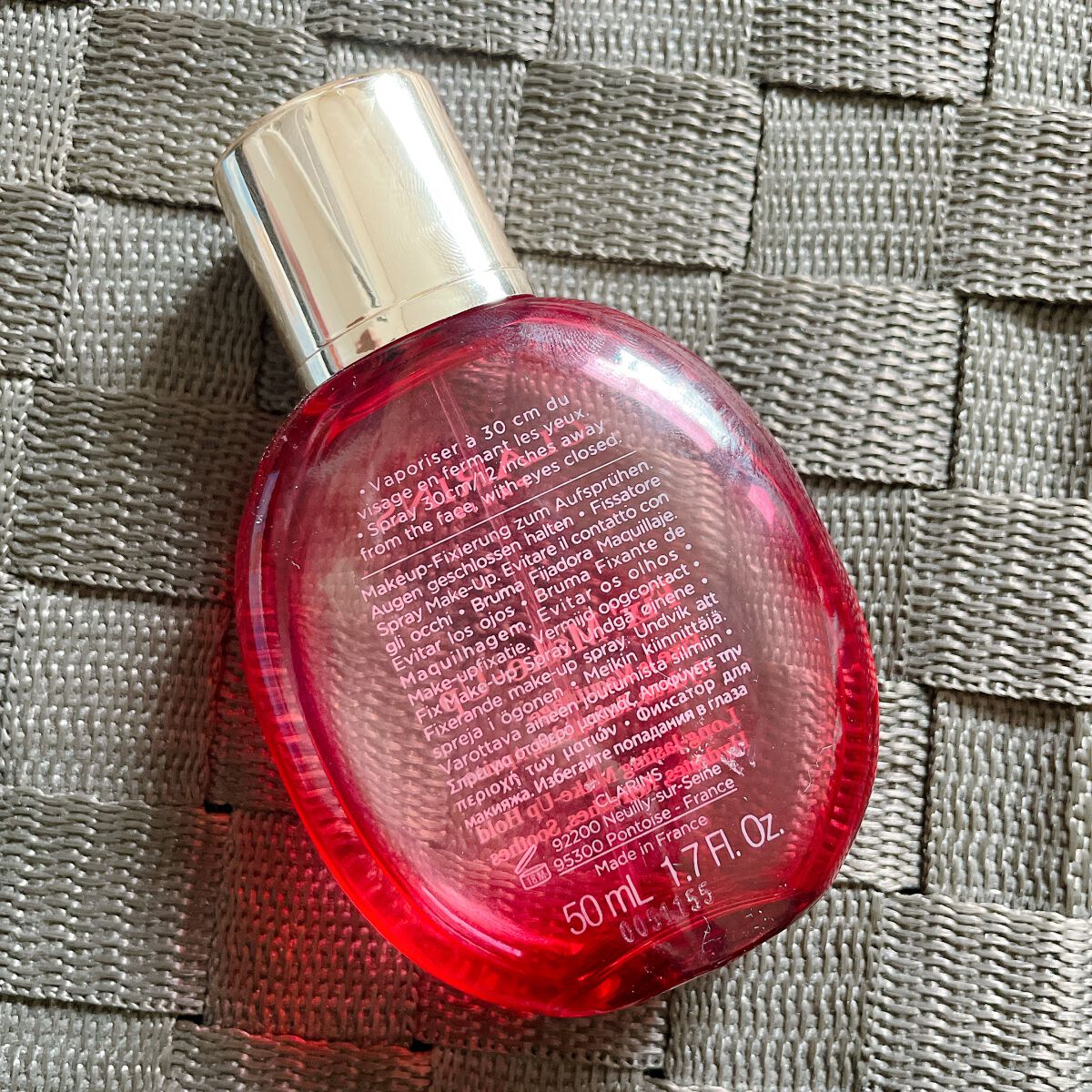 フィックス メイクアップ/CLARINS/ミスト状化粧水を使ったクチコミ(2枚目)