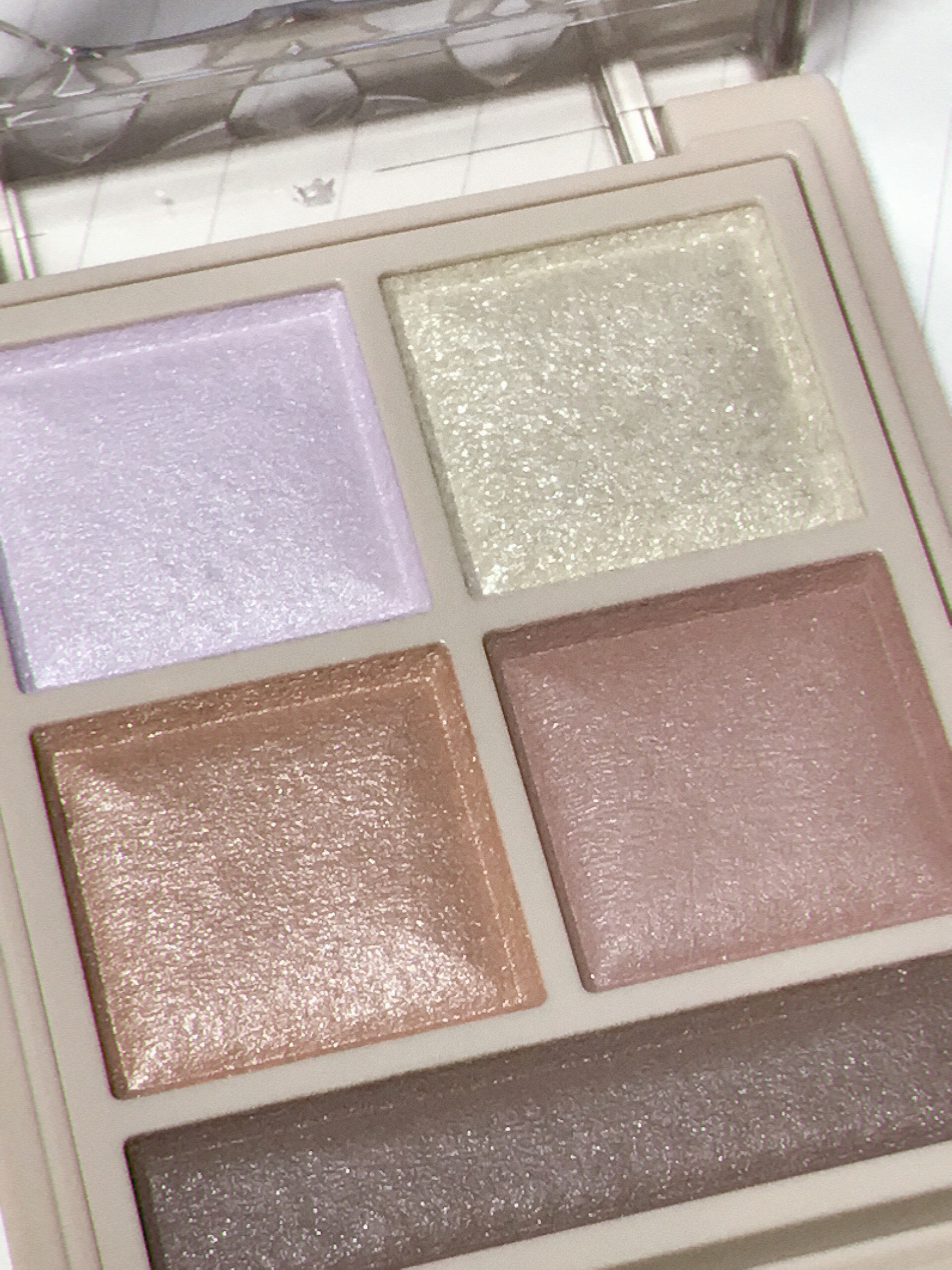 パノラマデザイン アイパレット BE-9 ラベンダーベージュ(限定)/Visée/アイシャドウパレットを使ったクチコミ（3枚目）