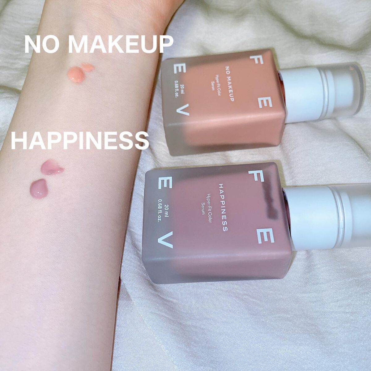 カラーセラム/FEEV/リキッドチークを使ったクチコミ（2枚目）