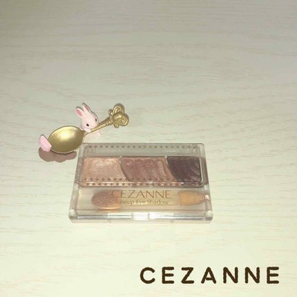 トーンアップアイシャドウ/CEZANNE/アイシャドウパレットを使ったクチコミ(1枚目)