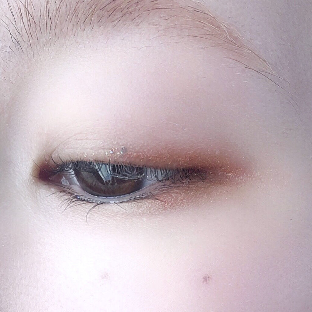 クレヨン アイカラー OR-3 オレンジ/Visée/スティックアイシャドウを使ったクチコミ（2枚目）