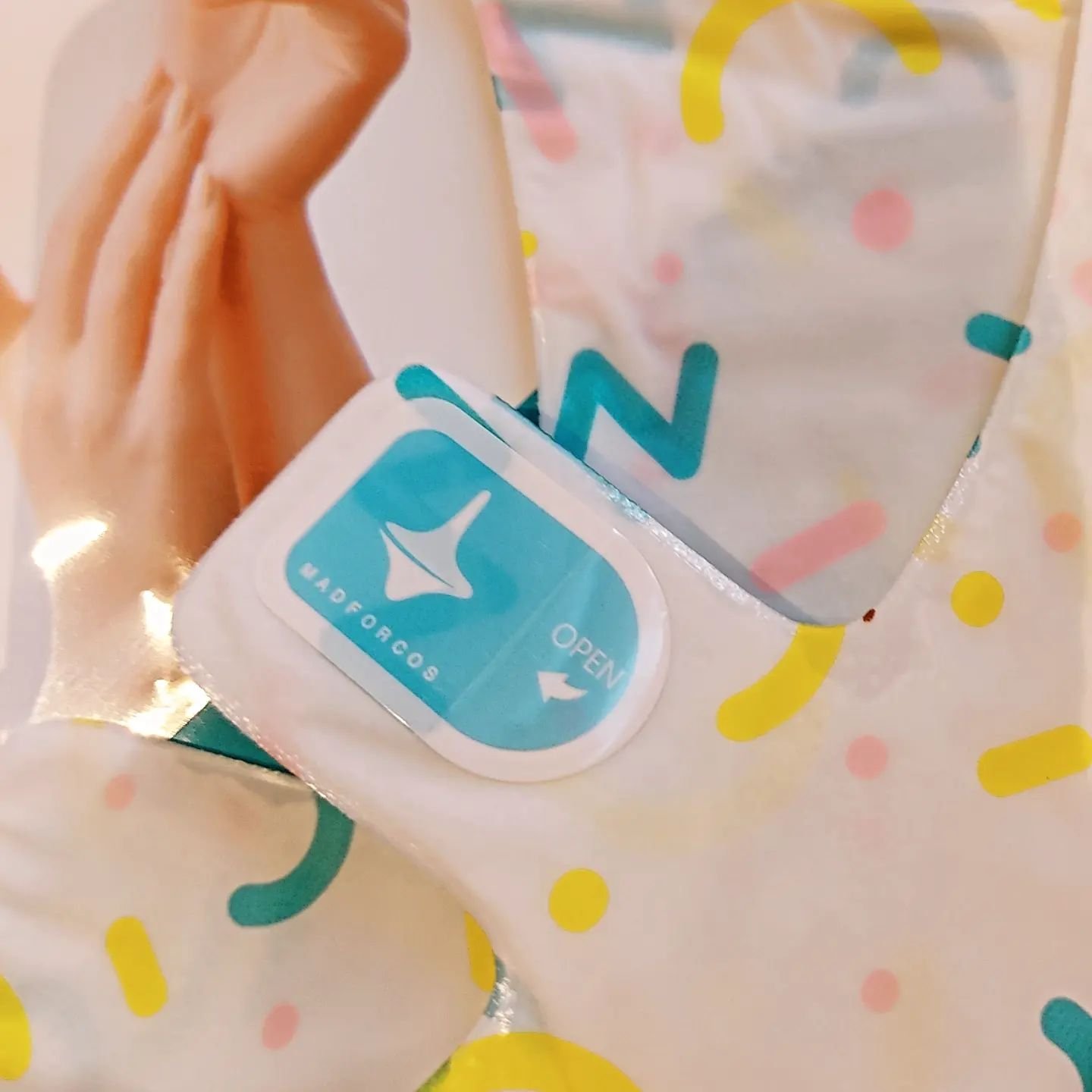 ミルキーモイスチャーハンドマスク/MADFORCOS/ハンドクリームを使ったクチコミ（3枚目）