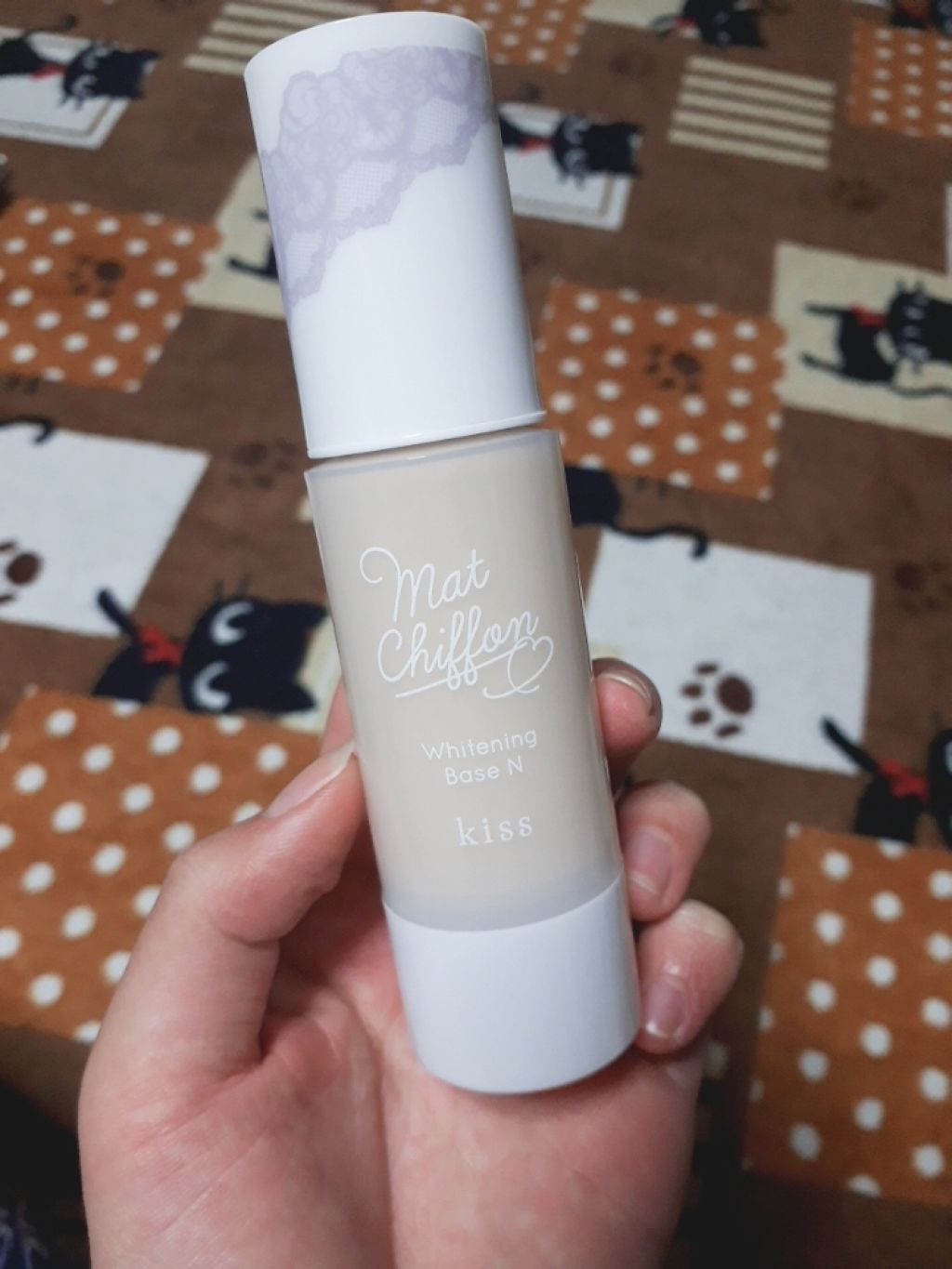 マットシフォン UVホワイトニングベースN/KiSS/化粧下地を使ったクチコミ（2枚目）