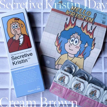 Secretive Kristen/Hapa kristin/カラーコンタクトレンズを使ったクチコミ（6枚目）