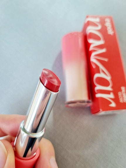 ノーウェアリップスティック バーミンググロー/espoir/口紅を使ったクチコミ(2枚目)