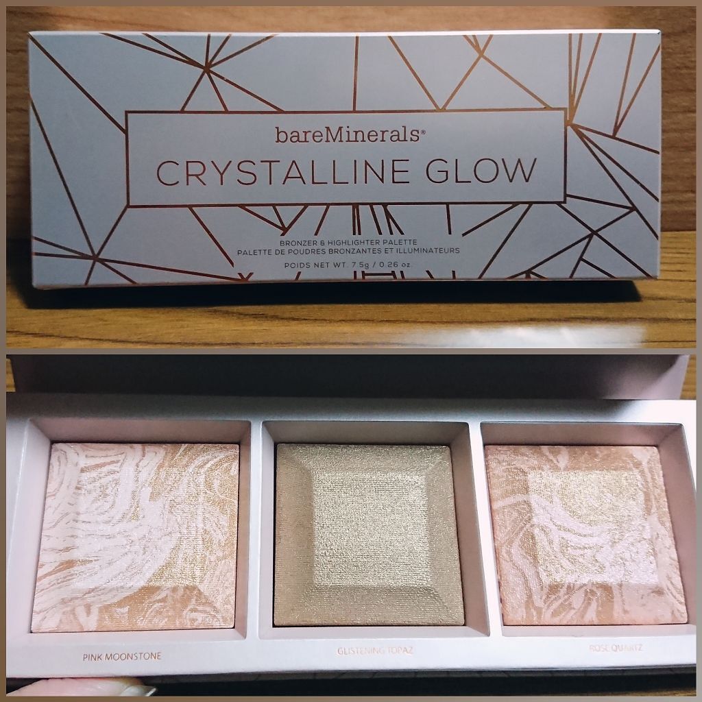 bareMinerals クリスタリングローブロンザー＆ハイライターパレット
