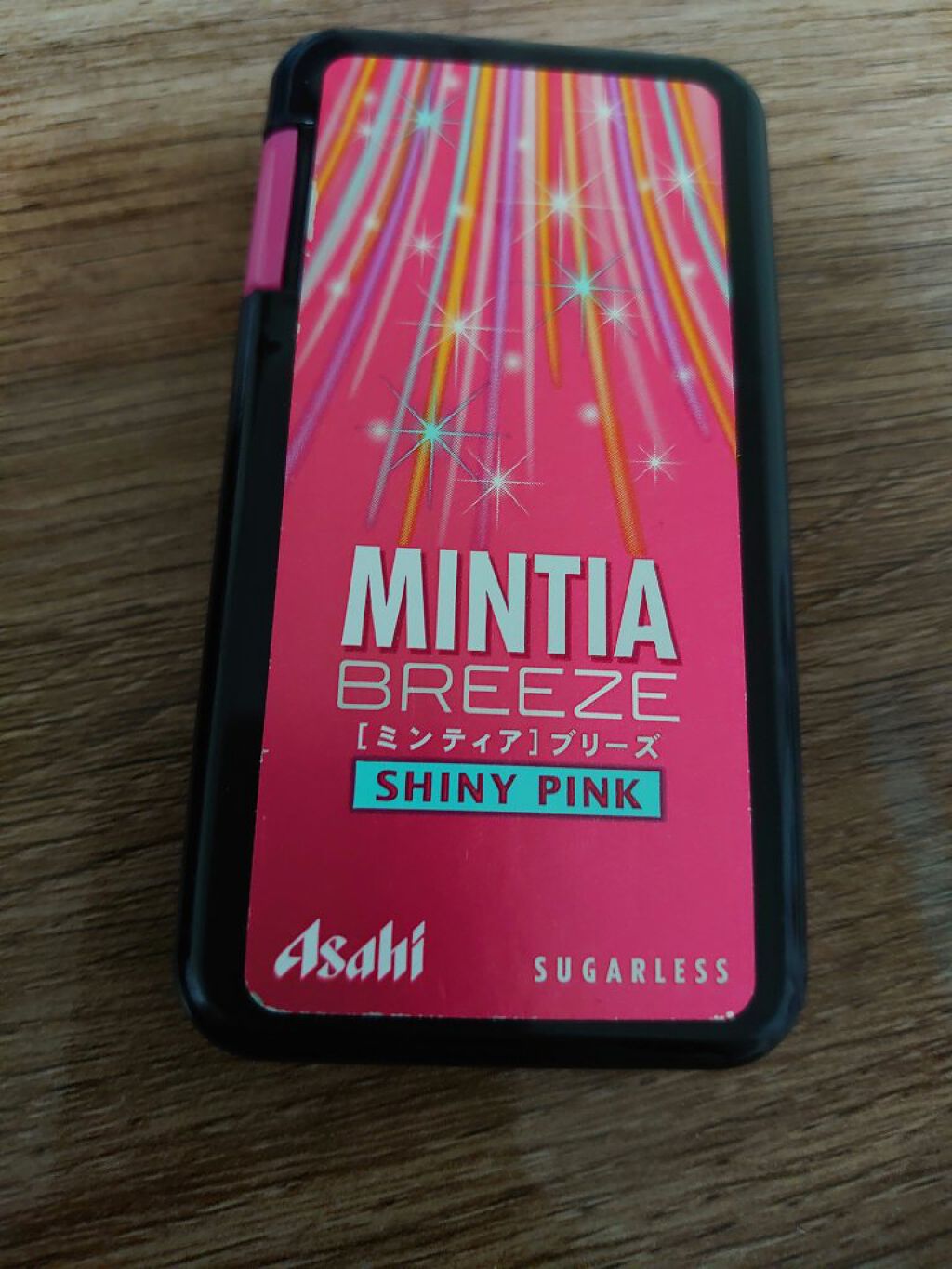 ミンティア ブリーズ シャイニーピンク/アサヒフードアンドヘルスケア/食品を使ったクチコミ（1枚目）
