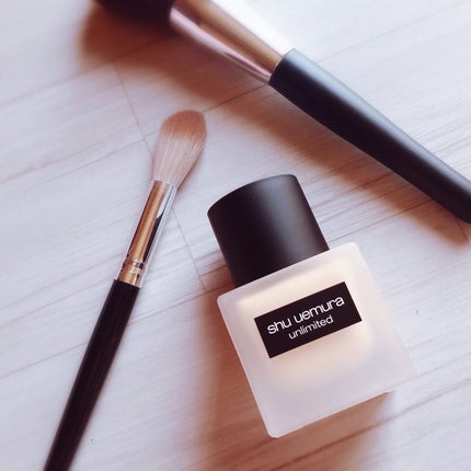 (旧)アンリミテッド ラスティング フルイド/shu uemura/リキッドファンデーションを使ったクチコミ(2枚目)