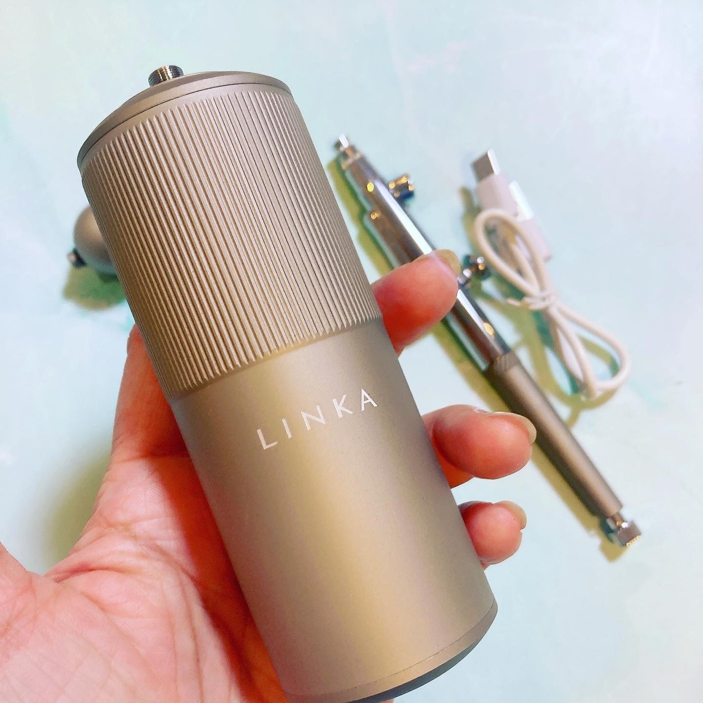 LINKA クリスタルミスト エアスプレー/LINKA/美顔器・マッサージを使ったクチコミ(2枚目)