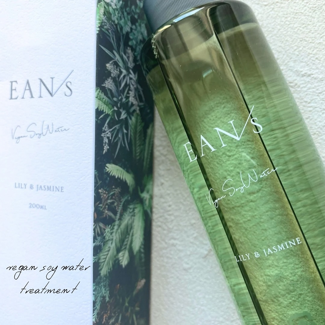 ヴィーガンソイウォーター/エアンス/洗い流すヘアトリートメントを使ったクチコミ（1枚目）