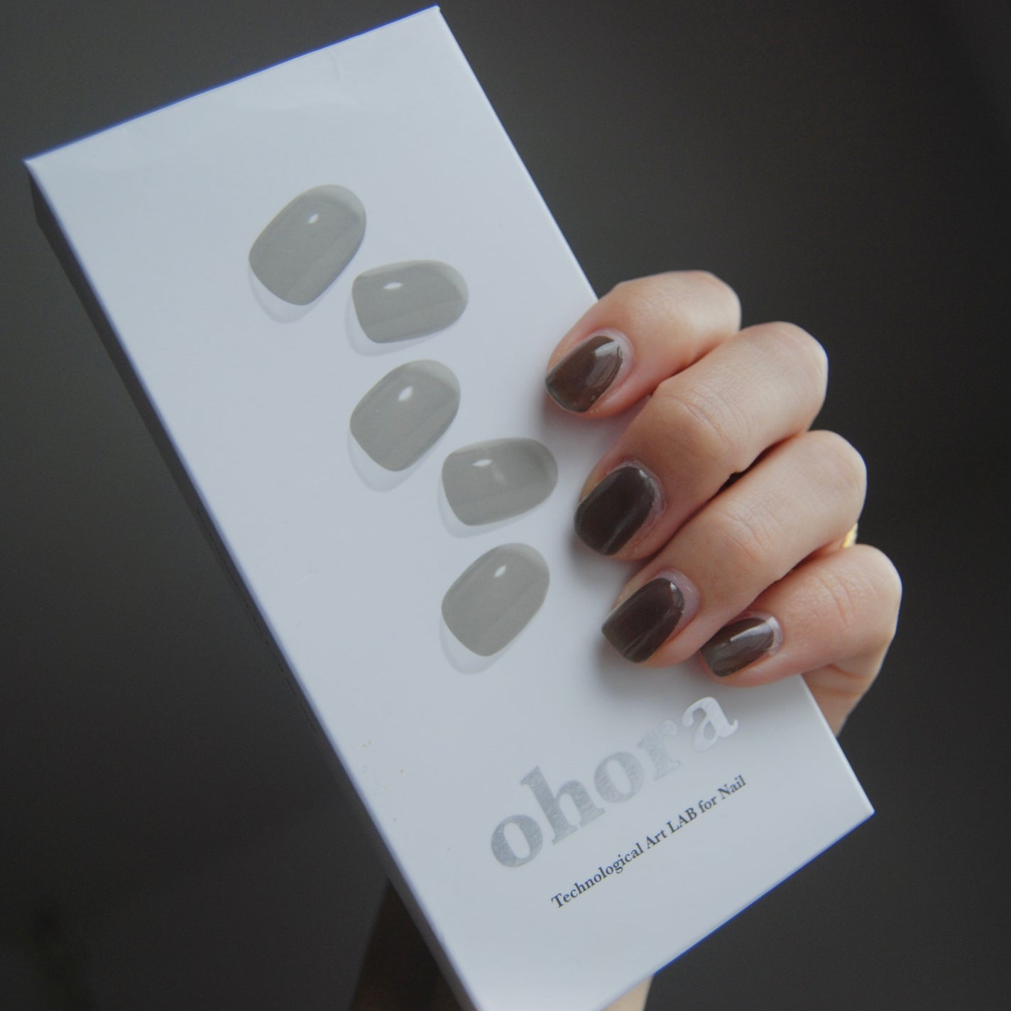 セミキュアジェルネイル(ハンド)/ohora/ネイルシールを使ったクチコミ(2枚目)