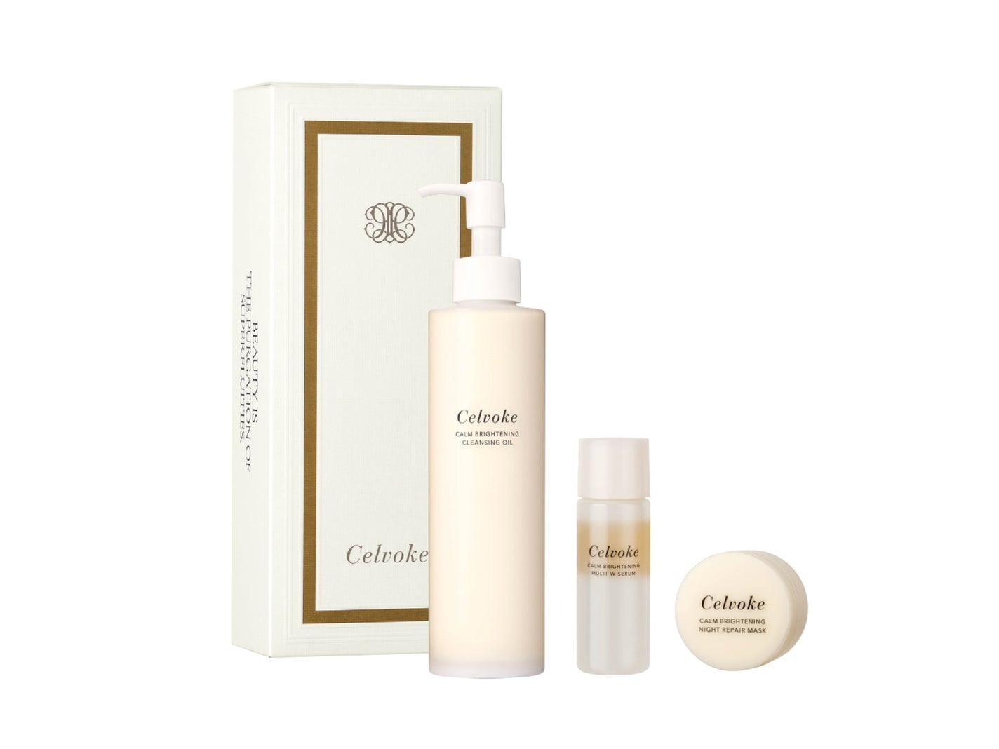 カームブライトニング スキンケア リミテッドキット Celvoke