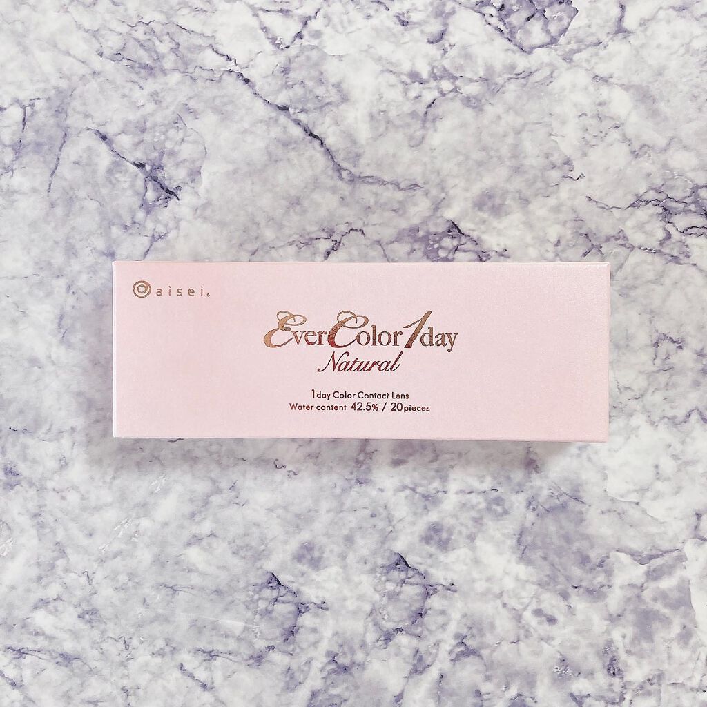 エバーカラーワンデー ナチュラル/エバーカラー/ワンデー(1DAY)カラコンを使ったクチコミ(1枚目)