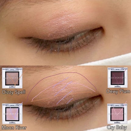 ザ アイシャドウ ティント 003T Dewy Plum/ADDICTION/ジェル・クリームアイシャドウの画像