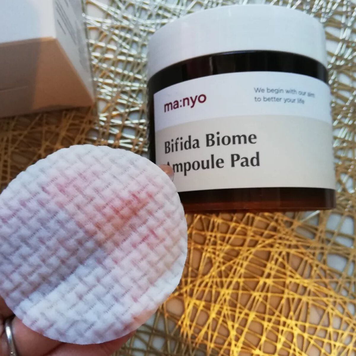 ビフィダバイオームアンプルパッド/manyo/トナーパッドを使ったクチコミ(2枚目)