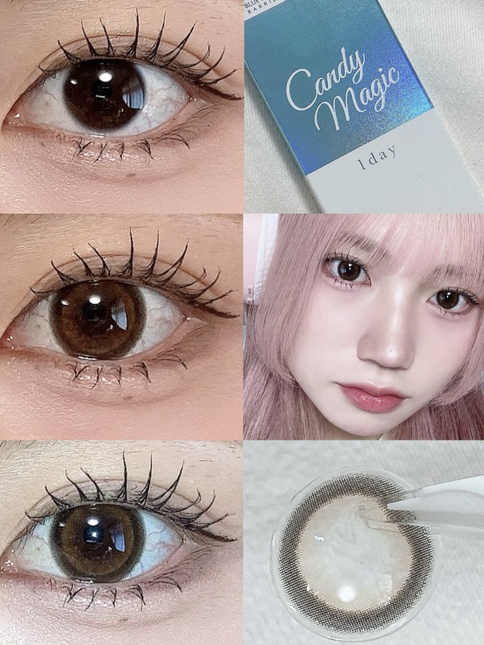 candymagic1day（キャンディーマジックワンデー） ミミブラウン/candy magic/ワンデー（１DAY）カラコンを使ったクチコミ（3枚目）