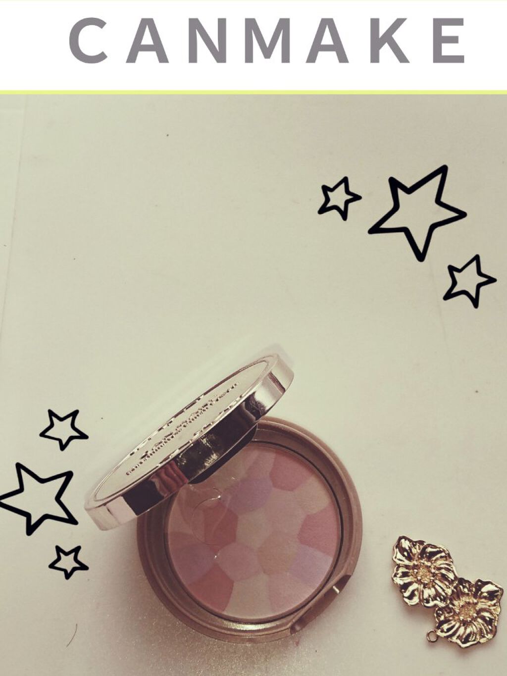 マシュマロフィニッシュパウダー ~Abloom~/キャンメイク/プレストパウダーを使ったクチコミ(1枚目)