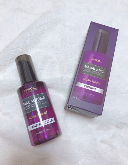 クンダル マカダミア ウルトラヘアセラム /KUNDAL/ヘアオイルを使ったクチコミ(1枚目)