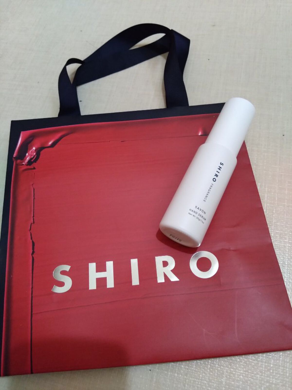 サボン ハンド美容液/SHIRO/ハンドクリームを使ったクチコミ（1枚目）