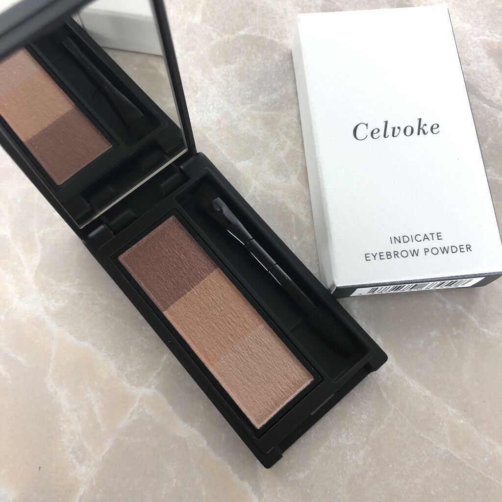 セルヴォーク インディケイトアイブロウパウダー/Celvoke/パウダーアイブロウを使ったクチコミ（1枚目）