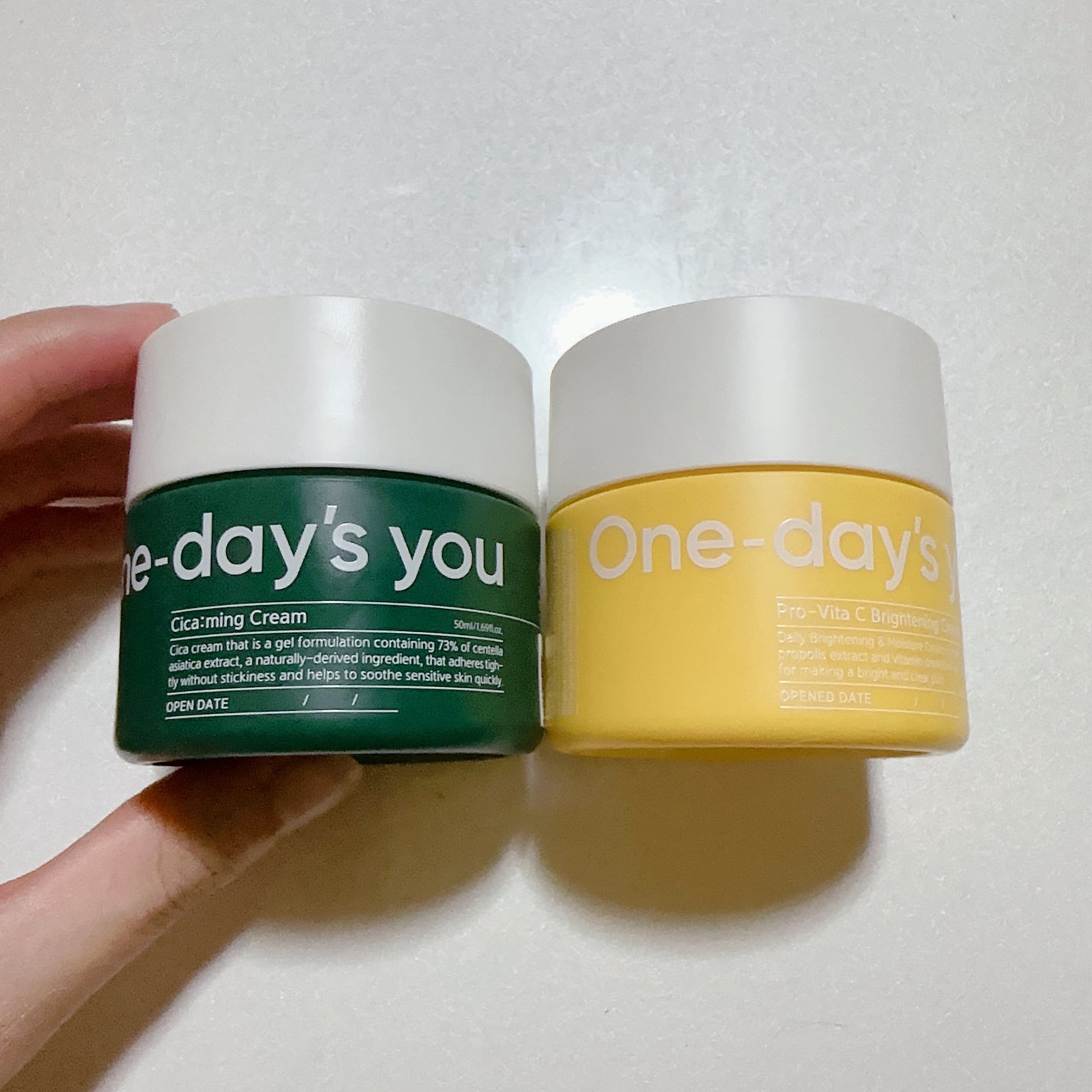 シカーミングクリーム /One-day's you/フェイスクリームを使ったクチコミ(2枚目)