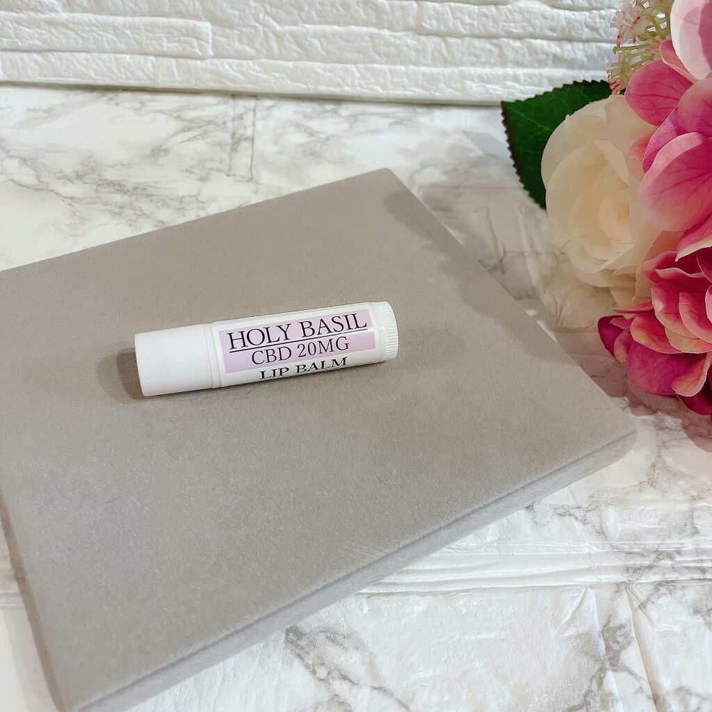 トゥルシー(ホーリバジル)×CBD20MG リップクリーム/トゥルシーの森/リップクリームを使ったクチコミ(2枚目)