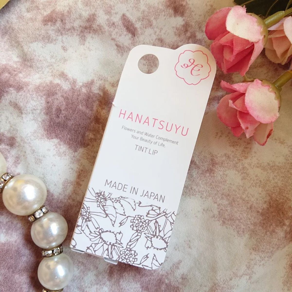 HANATSUYU ティントリップ/HANATSUYU/リップティントを使ったクチコミ(5枚目)