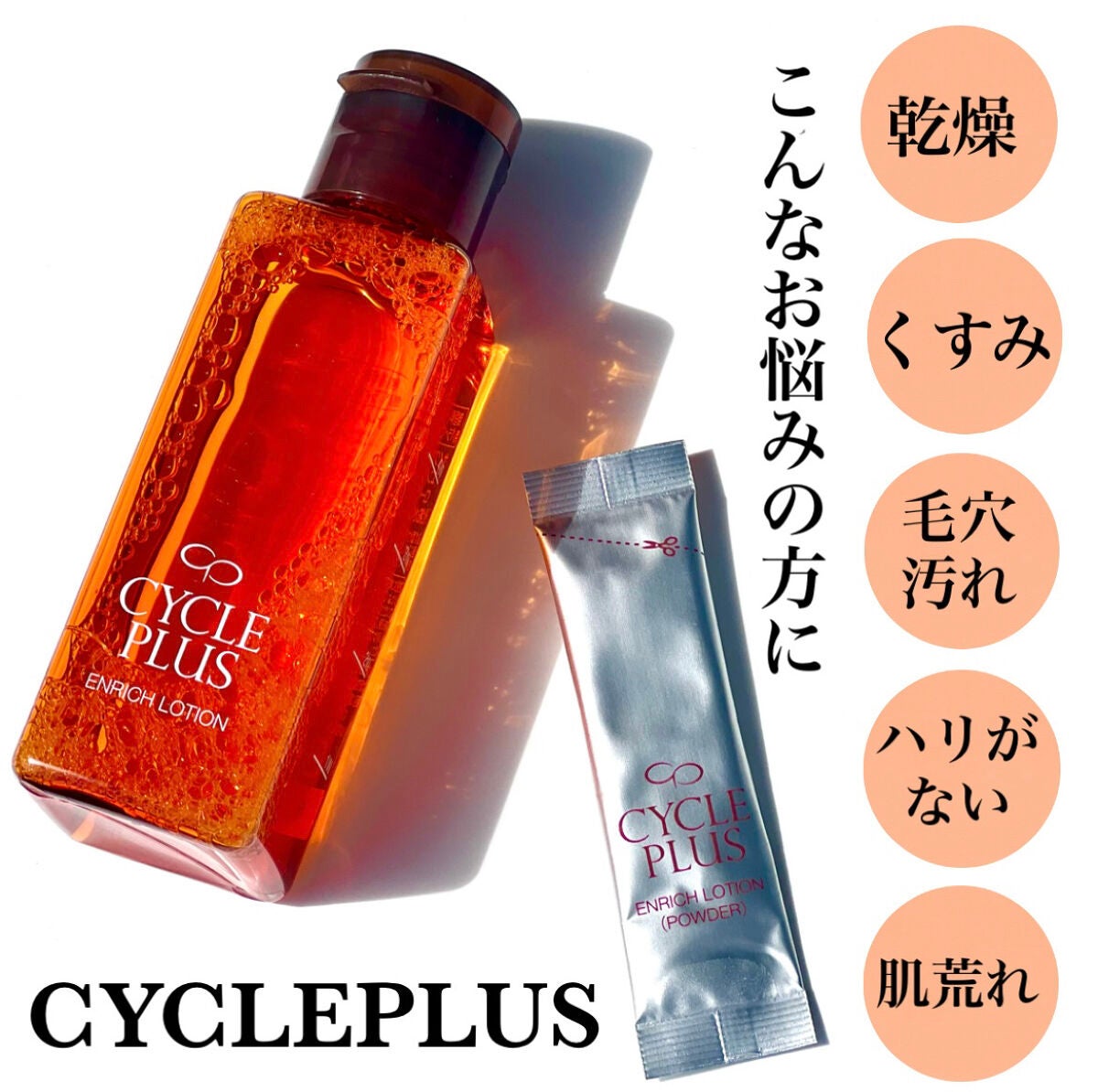 エンリッチ ローション/サイクルプラス/化粧水を使ったクチコミ(3枚目)