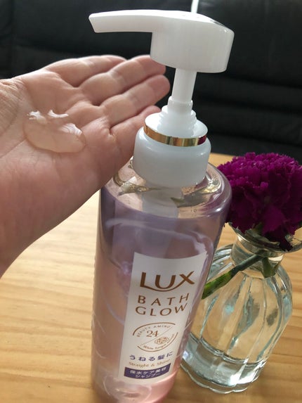 バスグロウ ストレート&シャイン シャンプー/トリートメント/LUX/市販シャンプーを使ったクチコミ(2枚目)